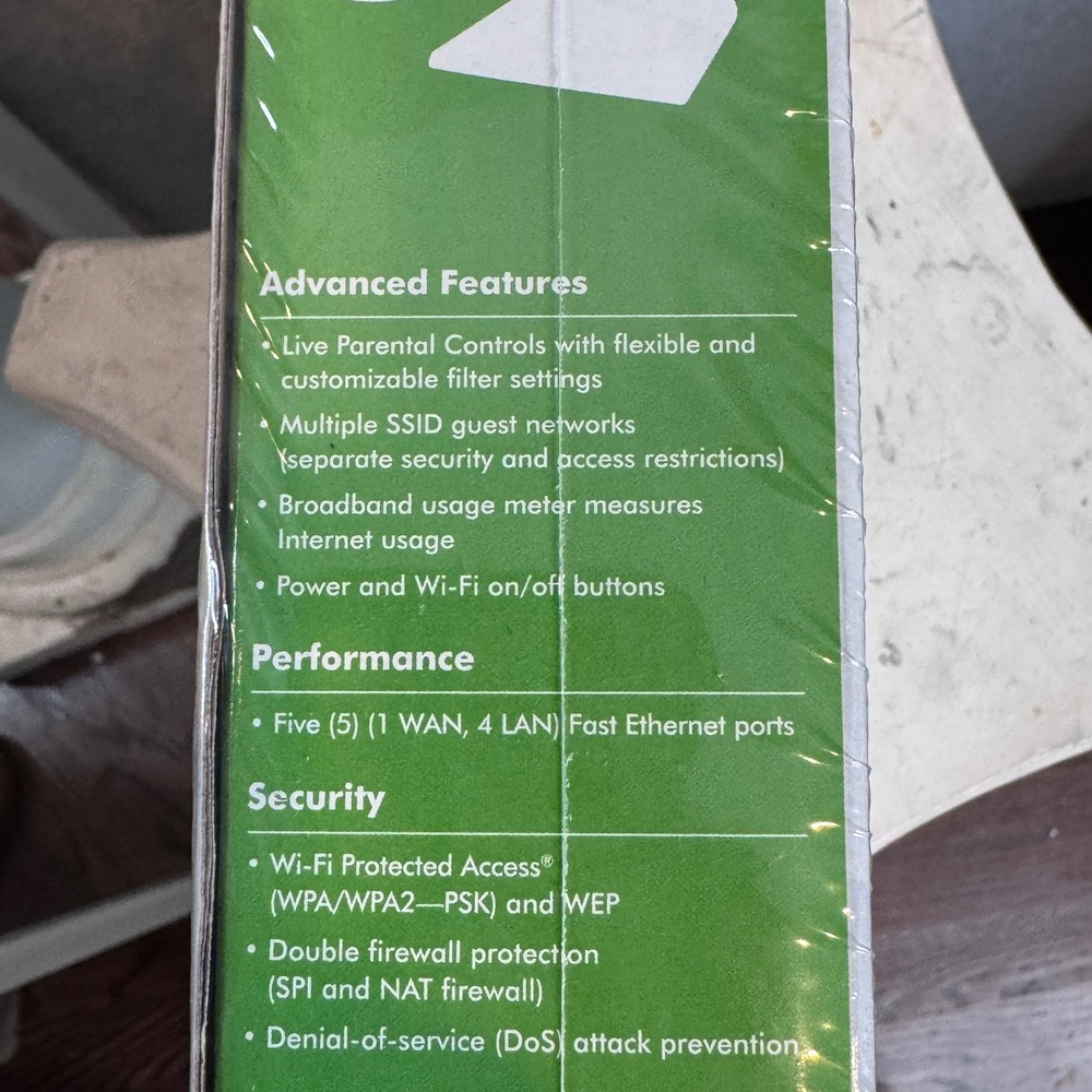 NEW NETGEAR N150 Wireless Router WNR1000 WiFi‎ Internet Network Sealed - Picture 11 of 11